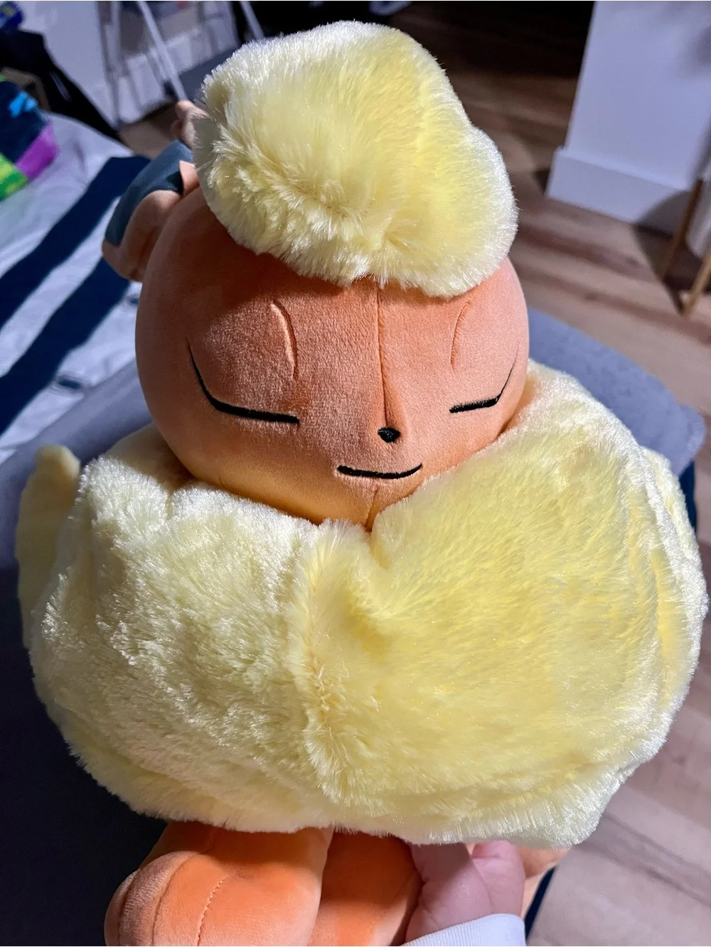 Pokemon Sleeping Flareon Plush